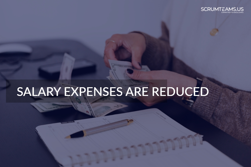 Reduction in Salary expenses